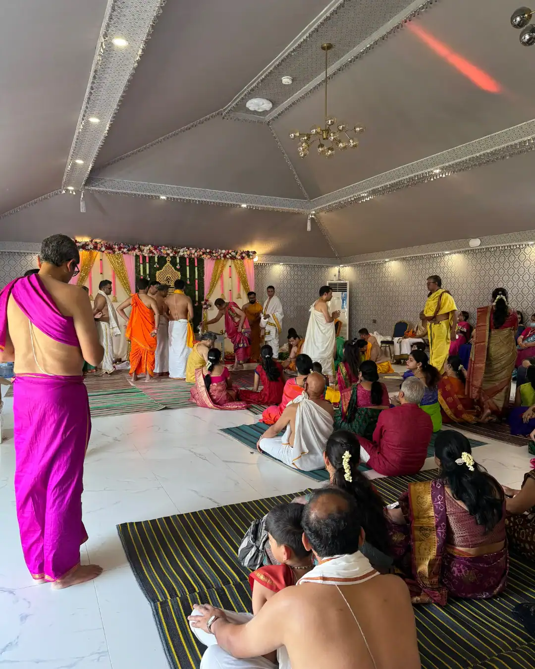 Religious event venue Dubai with private indoor and outdoor spaces